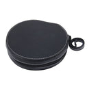 20 CD Disc Storage Case Leather Bag Heavy Duty CD/ DVD Wallet for Car, Home, Office and Travel(Black)