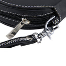 20 CD Disc Storage Case Leather Bag Heavy Duty CD/ DVD Wallet for Car, Home, Office and Travel(Black)