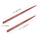 4 PCS Car Auto Door Side Edge Metal Anti-scratch Body Guard Protection Strip Sticker(Black)