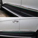 4 PCS Car Auto Door Side Edge Metal Anti-scratch Body Guard Protection Strip Sticker(Black)