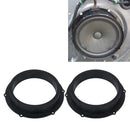 2 PCS Car Auto ABS Loudspeaker Base Protection Cover Holder Mat for Volkswagen