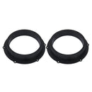 2 PCS Car Auto ABS Loudspeaker Base Protection Cover Holder Mat for Volkswagen