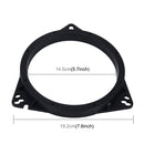 2 PCS Car Auto ABS Loudspeaker Base Protection Cover Holder Mat for Nissan and Toyota