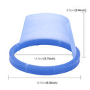 2 PCS 6.5 inch Car Auto Loudspeaker Plastic Waterproof Cover with Protective Cushion Pad, Inner Diameter: 14.5cm(Blue)