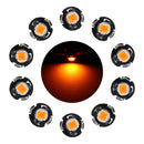 10 PCS 0.5W T3 Instrument Panel LED Light Dashboard Indicator Lamp Bulb (Yellow Light)