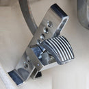 Car Auto Stainless Steel Anti-theft Clutch Lock Car Brake Safety Lock Tool Accelerator Pedal Lock with Keys Suitable for Clutch Height Under 19.5cm