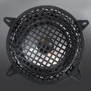 8 inch Car Auto Metal Mesh Black Square Hole Subwoofer Loudspeaker Protective Cover Mask Kit with Fixed Holder