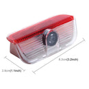 2 PCS LED Car Door Welcome Logo Car Brand 3D Shadow Light for Volkswagen