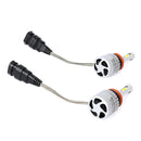 S2 2PCS H11 18W 1800LM 6500K 2 COB LED Waterproof IP67 Car Headlight Lamps, DC 9-32V(White Light)