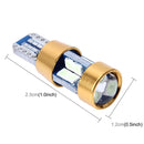 2 PCS T10 3W Error-Free Car Clearance Light with 19 SMD-3030 LED Lamp, DC 12V (Ice Blue Light)