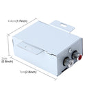 FH-203 12V Vehicle Car Audio Amplifier Noise Filter RCA Plug Loop Isolator for DVD Stereos