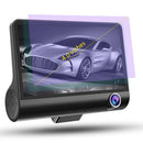 4.0 inch IPS Screen 5.0 Mega Pixels 170 Degrees Wide Angle Full HD 1080P 3 Channels Video Car DVR, Support Night Vision Fill Light / Reversing Visual / TF Card(32GB Max) / G-sensor / Motion Detection