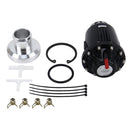 Super Sequential Blow-off Valve SQV / SQV Sequential Style Turbocharger Turbo Valve(Black)