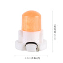 10 PCS 2W T3 Wedge Instrument Panel LED Light Dashboard Gauge Cluster Indicator Lamp Bulb(Pink Light)