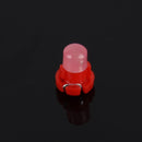 10PCS 2W T3 Wedge Instrument Panel LED Light Dashboard Gauge Cluster Indicator Lamp Bulb(Red Light)