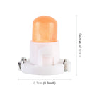 10PCS 2W T4.2 Wedge Instrument Panel LED Light Dashboard Gauge Cluster Indicator Lamp Bulb (Pink Light)