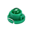 10PCS 2W T4.7 Wedge Instrument Panel LED Light Dashboard Gauge Cluster Indicator Lamp Bulb (Green Light)