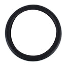 Crocodile Texture Universal Rubber Car Steering Wheel Cover Sets Four Seasons General (Black)