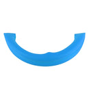 Crocodile Texture Universal Rubber Car Steering Wheel Cover Sets Four Seasons General (Blue)