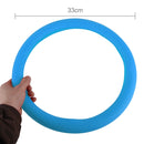 Crocodile Texture Universal Rubber Car Steering Wheel Cover Sets Four Seasons General (Blue)