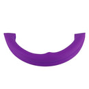 Crocodile Texture Universal Rubber Car Steering Wheel Cover Sets Four Seasons General (Purple)