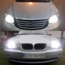 2 PCS X6 H4 36W 3600LM 6500K 4 COB LED Car Headlight Lamps DC 9-32V White Light(Black)