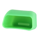 Safe Rubber Car Seat Belt Clips Locking Buckles Protective Cover(Green)