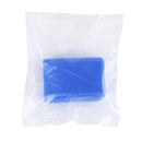 Safe Rubber Car Seat Belt Clips Locking Buckles Protective Cover(Blue)