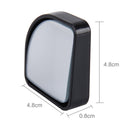 3R-015 2 PCS Car Blind Spot Rear View Wide Angle Mirror, Diameter: 5cm(Black)