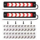 2 PCS 6W LED COB LEDs Daytime Running Lights Lamps, DC 12V (Red Light)