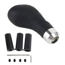 Universal Car PU Leather and Metal Gear Shift Knob Modified Auto Car Transmission Shift Lever Knob