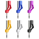 Car Modification Heightening Gear Shifter Extension Rod Adjustable Height Adjuster Lever Shift Lever with Adapters for Honda(Gold)
