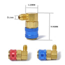 Car Air Conditioning Fluorine 90 Degree Quick Joints