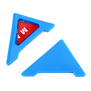 Universal Car Body Silicone Anti-collision Sticker Door corner Protector(Blue)