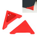 Universal Car Body Silicone Anti-collision Sticker Door corner Protector(Red)