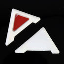 Universal Car Body Silicone Anti-collision Sticker Door corner Protector(White)