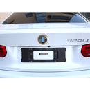 2 PCS Car Logo Decorative Circle Steering Wheel Decoration Ring Sticker Logo Car Styling Modification Car Front Logo Ring Decoration Rear Cover Trim Hood Emblem Rings for BMW 5 Series(Gold)