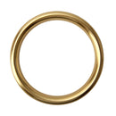 4 PCS Car Outlet Decorative Rings Aluminum Alloy Air Outlet Chrome Trim Ring Car Dashboard Air Vents Cover Sticker Decoration for Audi A3(Gold)