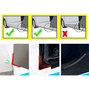 4 PCS/Set Universal Car Styling PVC Car Door Edge Anti Collision Sticker Door Anti-Rub Strips Car Door Scratch Protector(Blue)