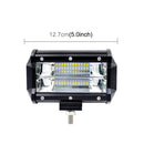 5 inch 18W 24 LED Waterproof IP67 Two Bar Modified Off-road Lights Spotlight Light Car Work Lights, DC 9-48V(White Light)