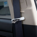 Universal Adjustable Car Seat Belt Buckle Plug Protective Cover Case(White)