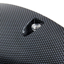 2 PCS 58cm Car Stickers Rubber Round Arc Strips Fender Flares Wheel Eyebrow Decal Sticker(Black)