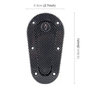 A Pair Car Carbon Fiber Cover Lock Modified Hood Lock General Racing Car Cover Lock