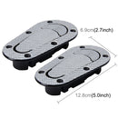 A Pair Car Carbon Fiber Cover Lock Modified Hood Lock General Racing Car Cover Lock