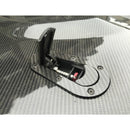 A Pair Car Carbon Fiber Cover Lock Modified Hood Lock General Racing Car Cover Lock