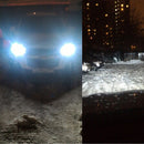 2 PCS H7 18W 1800 LM 6000K IP68 Casnbus Constant Current Car LED Headlight with 2 COB Lamps, DC 9-36V(White Light)