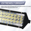 12 inch 5 Row 88 LEDs 26400 Lumen 6000K Car Truck Off-road Vehicle LED Light Bar Work Lights Headlight