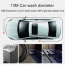 220V Portable Double Pump + Power Supply High Pressure Outdoor Car Washing Machine Vehicle Washing Tools, with Storage Box