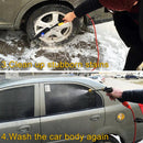 220V Portable Double Pump + Power Supply High Pressure Outdoor Car Washing Machine Vehicle Washing Tools, with Storage Box