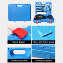 220V Portable Double Pump + Power Supply High Pressure Outdoor Car Washing Machine Vehicle Washing Tools, with Storage Box